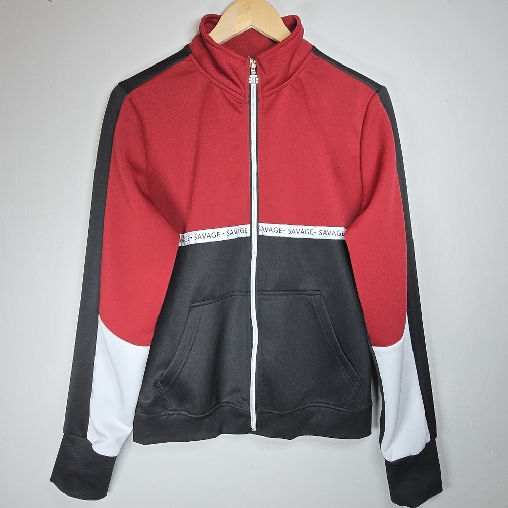 Salvage Women's Red and Black Jacket